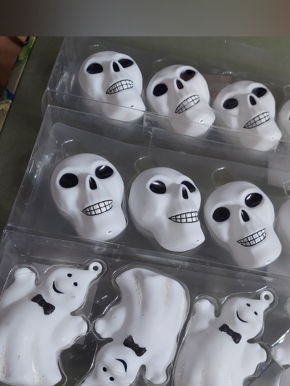 Ashland Halloween Ornament Bundle w/Skulls & Ghosts NWT